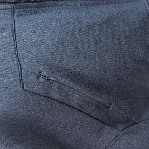 Tek Gear Blue Full Zipper Hoodie Sweatshirt - Picture 2 of 4